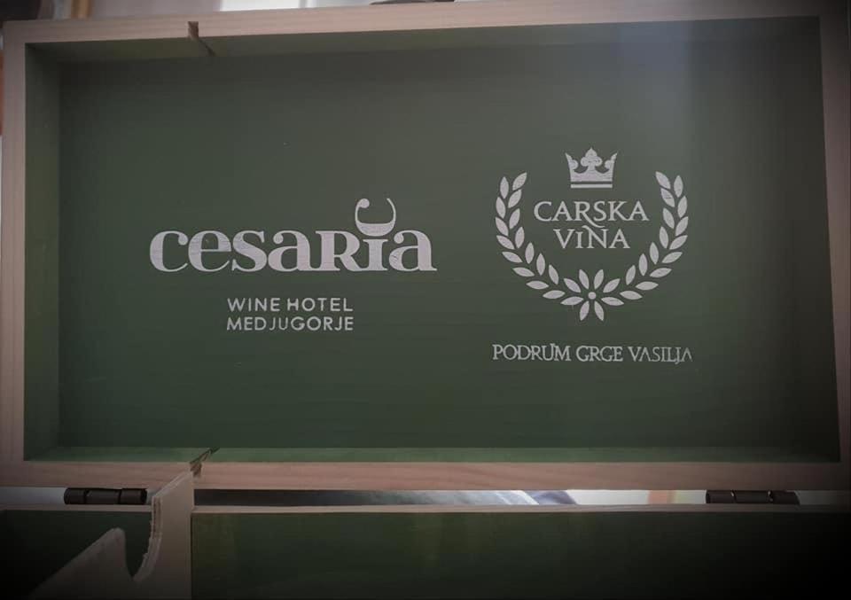 Wine Hotel Cesarica Međugorje エクステリア 写真