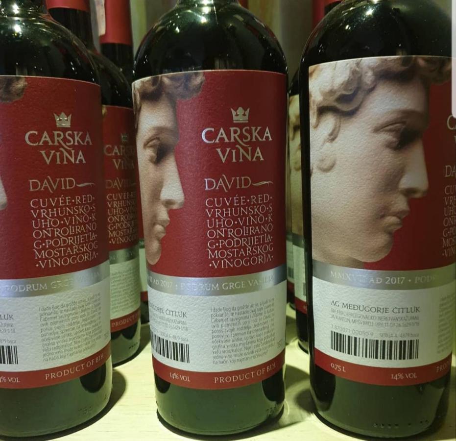 Wine Hotel Cesarica Međugorje エクステリア 写真