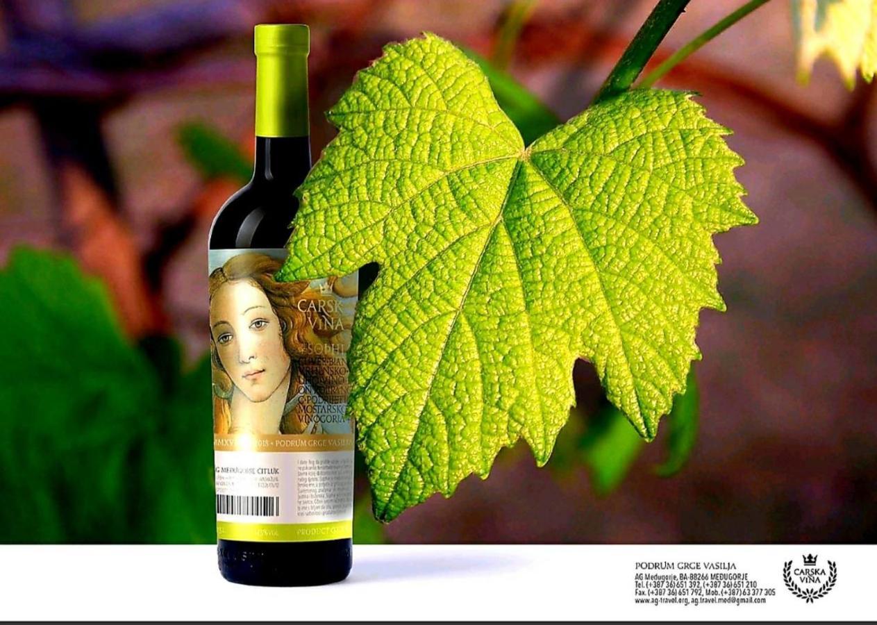 Wine Hotel Cesarica Međugorje エクステリア 写真
